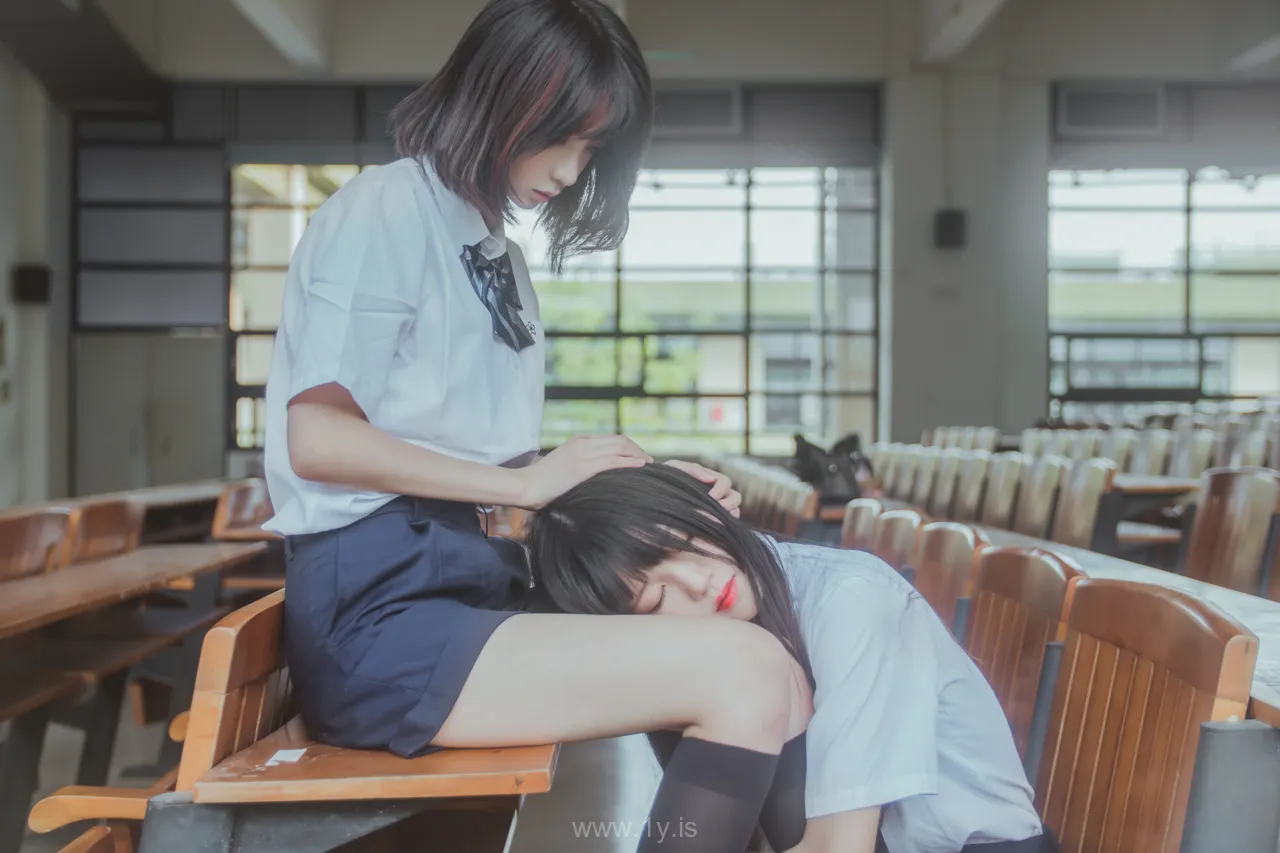 桜桃喵 NO.2 &疯猫ss JK百合1